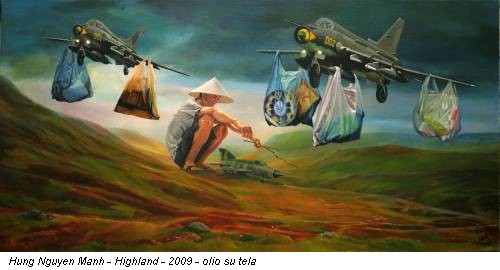 Hung Nguyen Manh - Highland - 2009 - olio su tela
