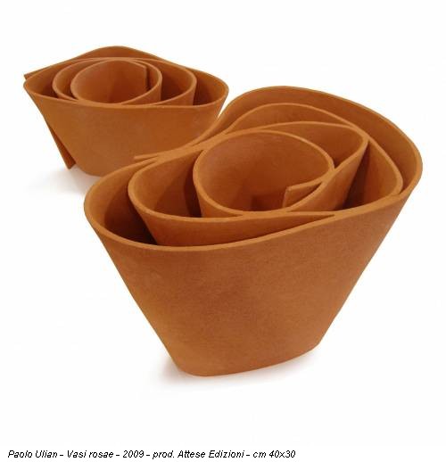 Paolo Ulian - Vasi rosae - 2009 - prod. Attese Edizioni - cm 40x30