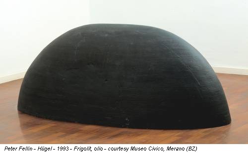 Peter Fellin - Hügel - 1993 - Frigolit, olio - courtesy Museo Civico, Merano (BZ)