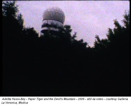 Adelita Husni-Bey - Paper Tiger and the Devil's Mountain - 2009 - still da video - courtesy Galleria La Veronica, Modica
