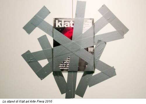 Lo stand di Klat ad Arte Fiera 2010