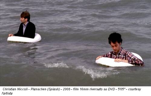 Christian Niccoli - Planschen (Splash) - 2008 - film 16mm riversato su DVD - 5'05'' - courtesy l'artista