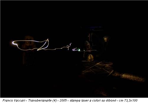 Franco Vaccari - Transberianarte (4) - 2005 - stampa laser a colori su dibond - cm 73,3x100