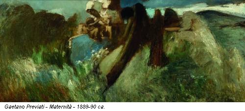Gaetano Previati - Maternità - 1889-90 ca.