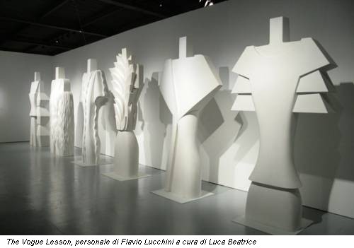 The Vogue Lesson, personale di Flavio Lucchini a cura di Luca Beatrice