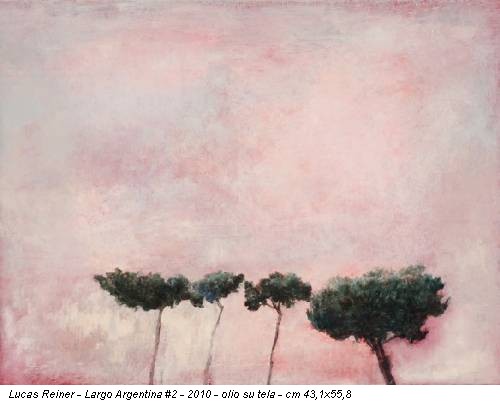 Lucas Reiner - Largo Argentina #2 - 2010 - olio su tela - cm 43,1x55,8