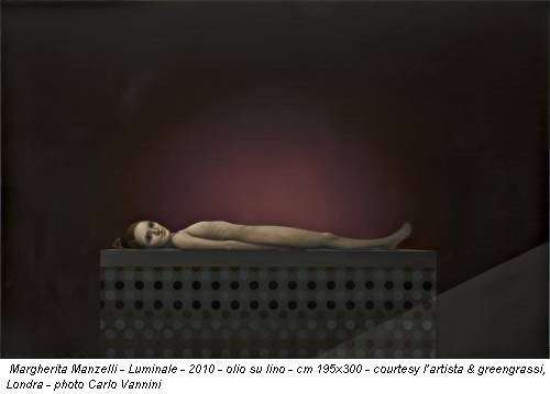 Margherita Manzelli - Luminale - 2010 - olio su lino - cm 195x300 - courtesy l’artista & greengrassi, Londra - photo Carlo Vannini