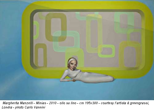 Margherita Manzelli - Minias - 2010 - olio su lino - cm 195x300 - courtesy l’artista & greengrassi, Londra - photo Carlo Vannini