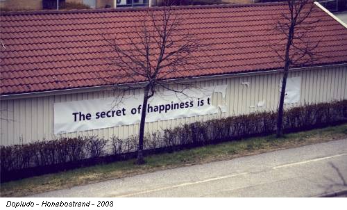 Dopludo - Honabostrand - 2008