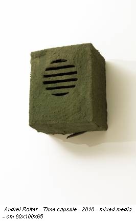 Andrei Roiter - Time capsule - 2010 - mixed media - cm 80x100x65