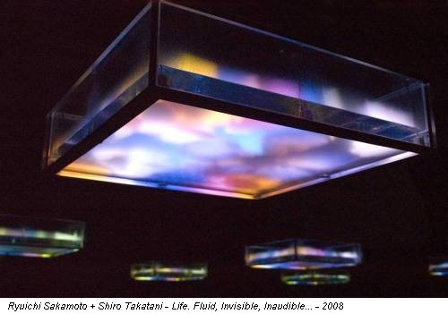 Ryuichi Sakamoto + Shiro Takatani - Life. Fluid, Invisible, Inaudible... - 2008