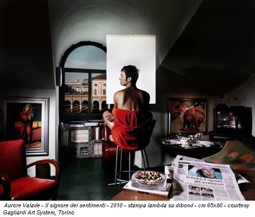 Aurore Valade - Il signore dei sentimenti - 2010 - stampa lambda su dibond - cm 65x80 - courtesy Gagliardi Art System, Torino