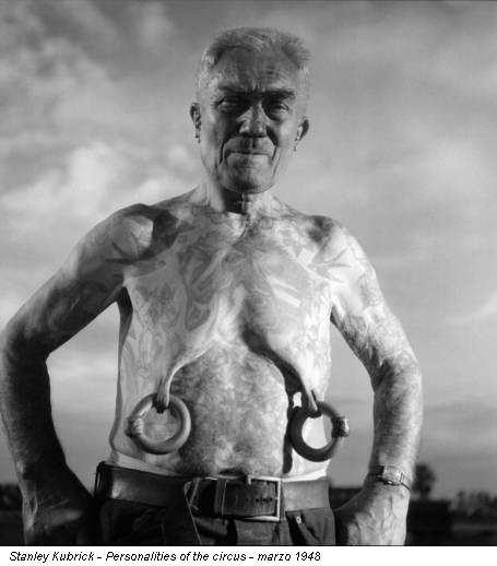 Stanley Kubrick - Personalities of the circus - marzo 1948