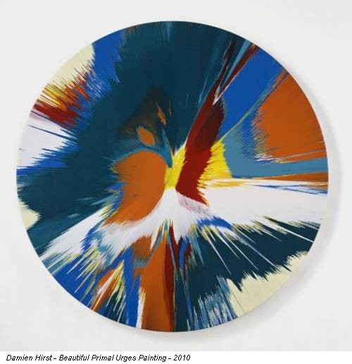 Damien Hirst - Beautiful Primal Urges Painting - 2010