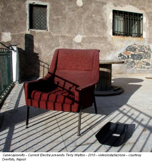 Canecapovolto - Current Electra presents Terry Walton - 2010 - videoinstallazione - courtesy Overfoto, Napoli