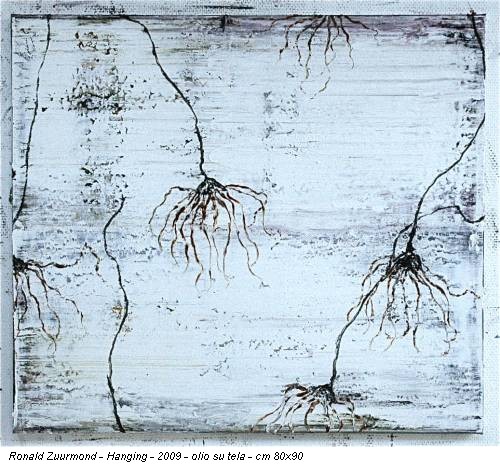 Ronald Zuurmond - Hanging - 2009 - olio su tela - cm 80x90