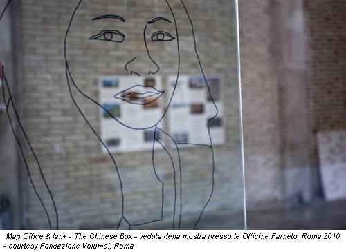 Map Office & Ian+ - The Chinese Box - veduta della mostra presso le Officine Farneto, Roma 2010 - courtesy Fondazione Volume!, Roma