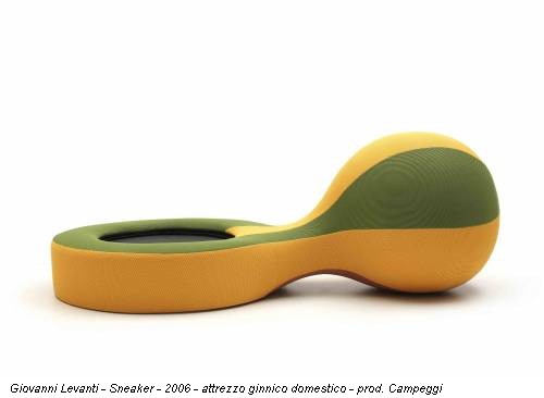 Giovanni Levanti - Sneaker - 2006 - attrezzo ginnico domestico - prod. Campeggi