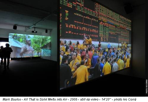 Mark Boulos - All That is Solid Melts into Air - 2008 - still da video - 14’20’’ - photo Ivo Corrà
