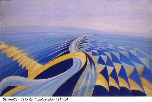 Benedetta - Velocità di motoscafo - 1919-24