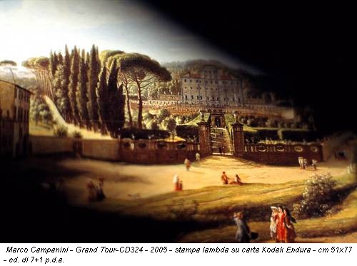 Marco Campanini - Grand Tour-CD324 - 2005 - stampa lambda su carta Kodak Endura - cm 51x77 - ed. di 7+1 p.d.a.