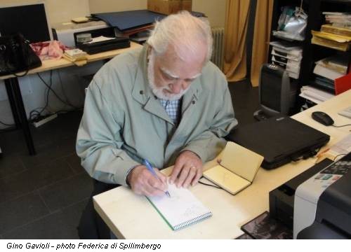 Gino Gavioli - photo Federica di Spilimbergo