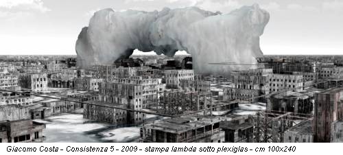 Giacomo Costa - Consistenza 5 - 2009 - stampa lambda sotto plexiglas - cm 100x240