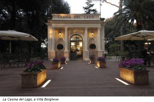 La Casina del Lago, a Villa Borghese