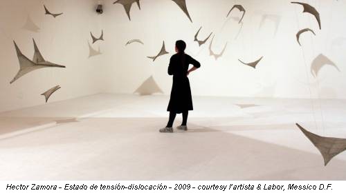 Hector Zamora - Estado de tensión-dislocación - 2009 - courtesy l’artista & Labor, Messico D.F.