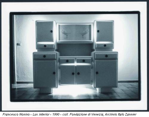 Francesco Nonino - Lux interior - 1990 - coll. Fondazione di Venezia, Archivio Italo Zannier