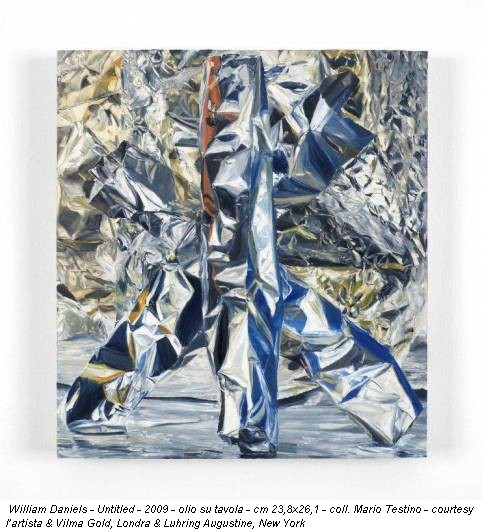 William Daniels - Untitled - 2009 - olio su tavola - cm 23,8x26,1 - coll. Mario Testino - courtesy l’artista & Vilma Gold, Londra & Luhring Augustine, New York