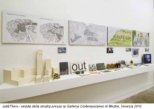 out&Theis - veduta della mostra presso la Galleria Contemporaneo di Mestre, Venezia 2010