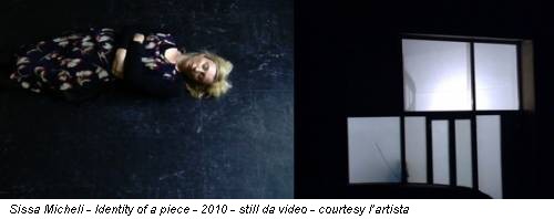 Sissa Micheli - Identity of a piece - 2010 - still da video - courtesy l’artista