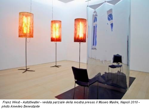 Franz West - Autotheater - veduta parziale della mostra presso il Museo Madre, Napoli 2010 - photo Amedeo Benestante
