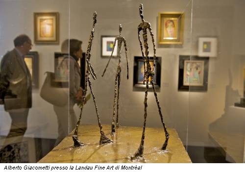 Alberto Giacometti presso la Landau Fine Art di Montréal