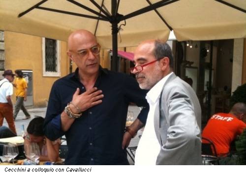 Cecchini a colloquio con Cavallucci