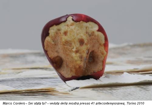 Marco Cordero - Sei stata tu? - veduta della mostra presso 41 artecontemporanea, Torino 2010