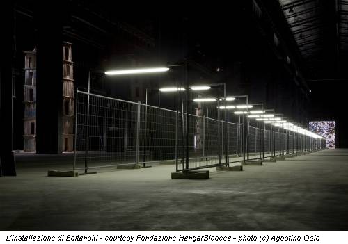 L'installazione di Boltanski - courtesy Fondazione HangarBicocca - photo (c) Agostino Osio