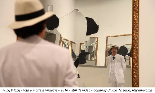Ming Wong - Vita e morte a Venezia - 2010 - still da video - courtesy Studio Trisorio, Napoli-Roma