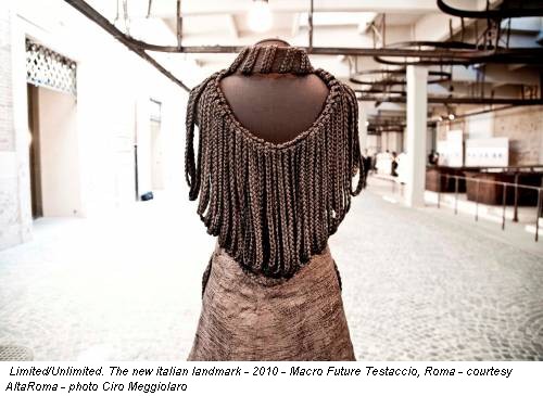 Limited/Unlimited. The new italian landmark - 2010 - Macro Future Testaccio, Roma - courtesy AltaRoma - photo Ciro Meggiolaro