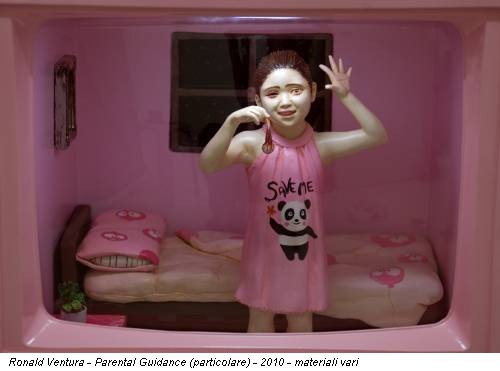 Ronald Ventura - Parental Guidance (particolare) - 2010 - materiali vari