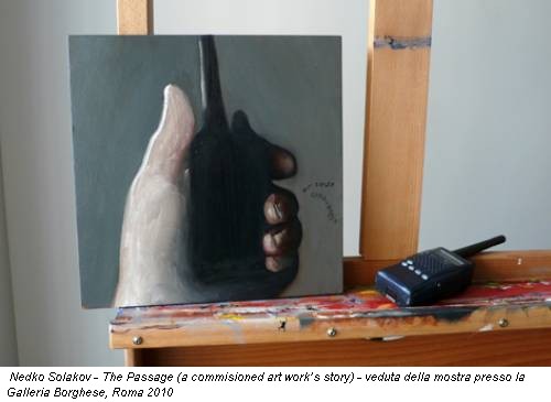 Nedko Solakov - The Passage (a commisioned art work’s story) - veduta della mostra presso la Galleria Borghese, Roma 2010