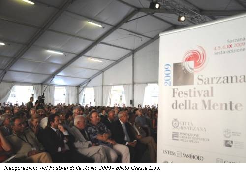 Inaugurazione del Festival della Mente 2009 - photo Grazia Lissi