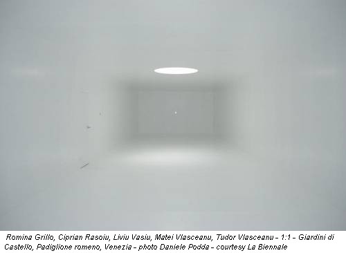 Romina Grillo, Ciprian Rasoiu, Liviu Vasiu, Matei Vlasceanu, Tudor Vlasceanu - 1:1 - Giardini di Castello, Padiglione romeno, Venezia - photo Daniele Podda - courtesy La Biennale