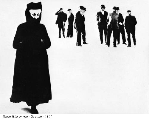 Mario Giacomelli - Scanno - 1957