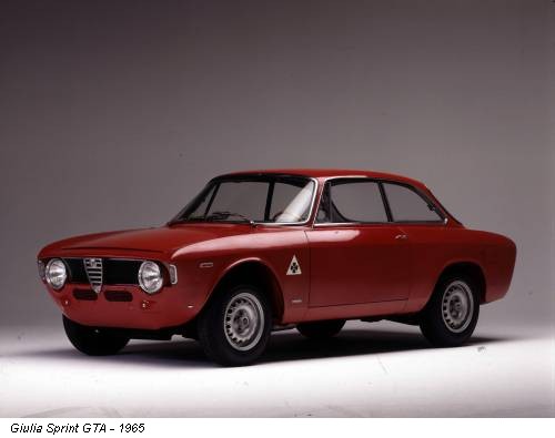 Giulia Sprint GTA - 1965