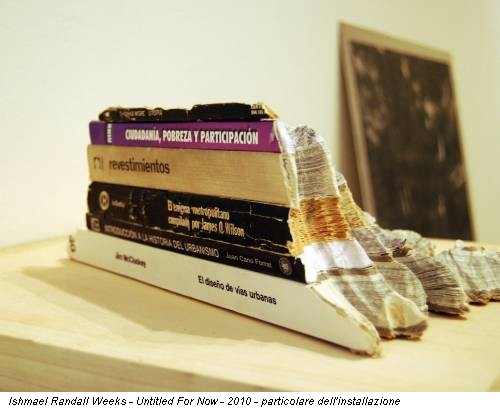 Ishmael Randall Weeks - Untitled For Now - 2010 - particolare dell'installazione
