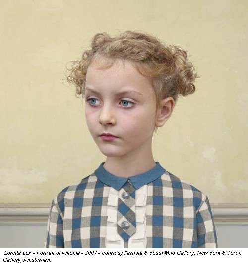 Loretta Lux - Portrait of Antonia - 2007 - courtesy l’artista & Yossi Milo Gallery, New York & Torch Gallery, Amsterdam