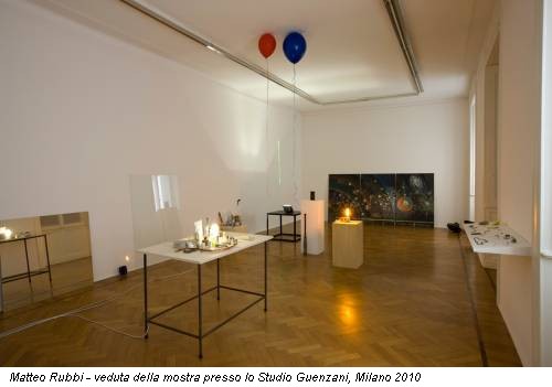 Matteo Rubbi - veduta della mostra presso lo Studio Guenzani, Milano 2010