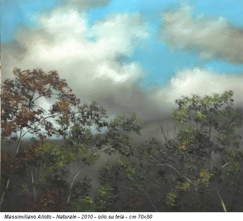 Massimiliano Alioto - Naturale - 2010 - olio su tela - cm 70x80